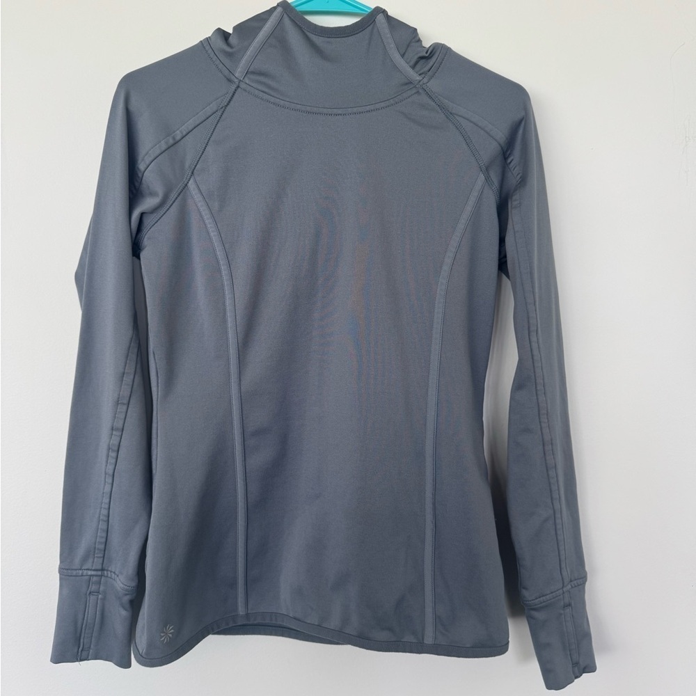 Athleta Hoodie Sweatshirt Funnel Neck XS